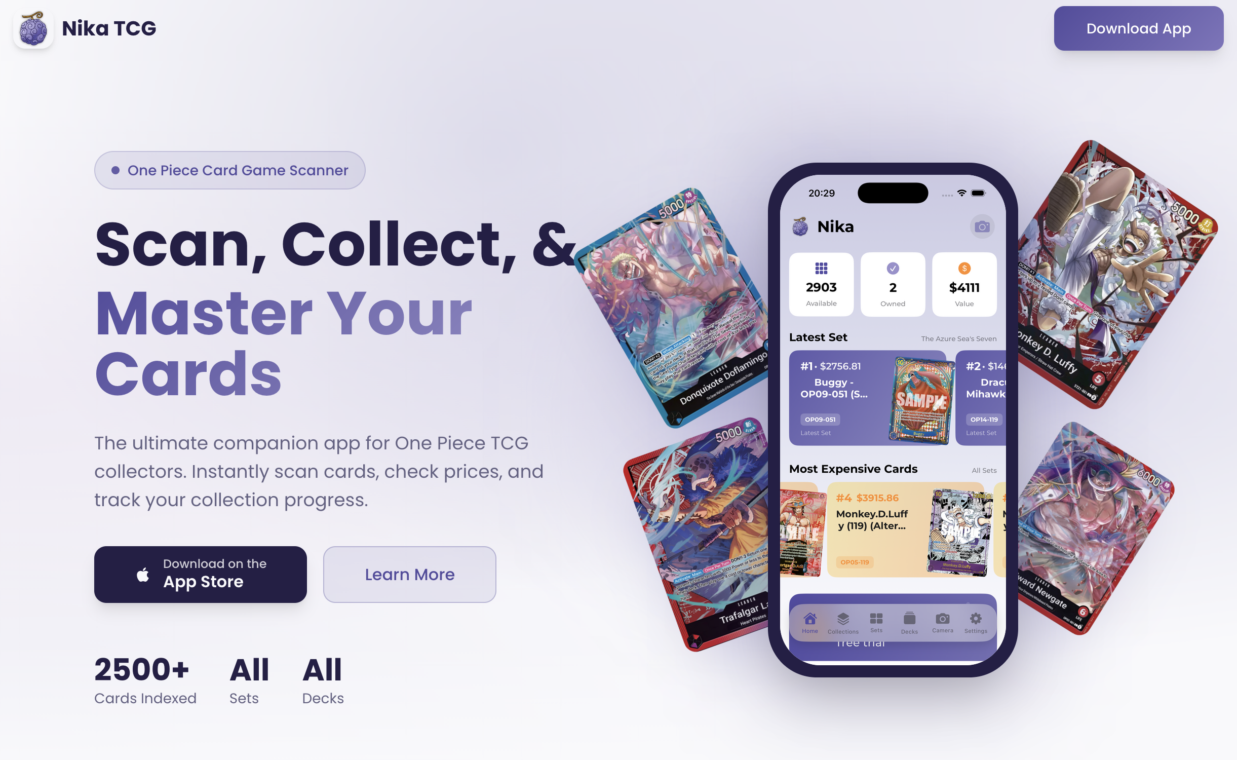 Nika TCG - One Piece Card Game Scanner